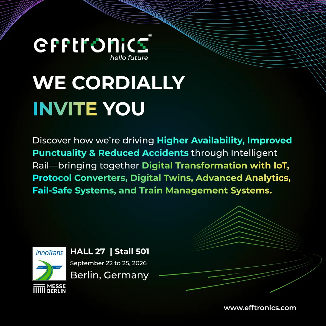 Efftronics at InnoTrans 2026