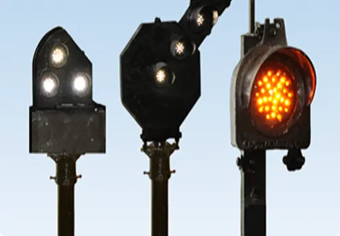 Railway led indicators